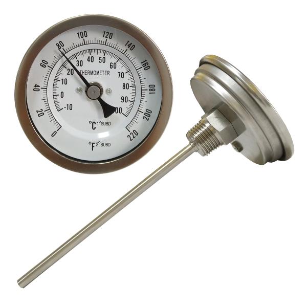Oven Safe Analog Meat Bbq Bimetallic Thermometer Manufacturers