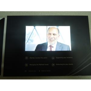 Full Color Printing Video In Print Brochure , 128MB - 8GB Digital Video Brochure