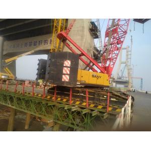 2019 Used Sany Crawler Crane SCC1100E with 74m Boom and 110t Hook