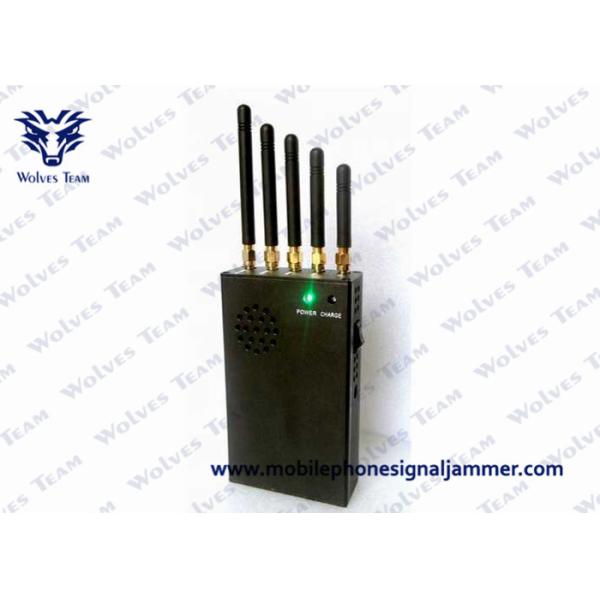 3G Cell Phone Portable Signal Jammer 100 - 240V AC Power Supply HS Code