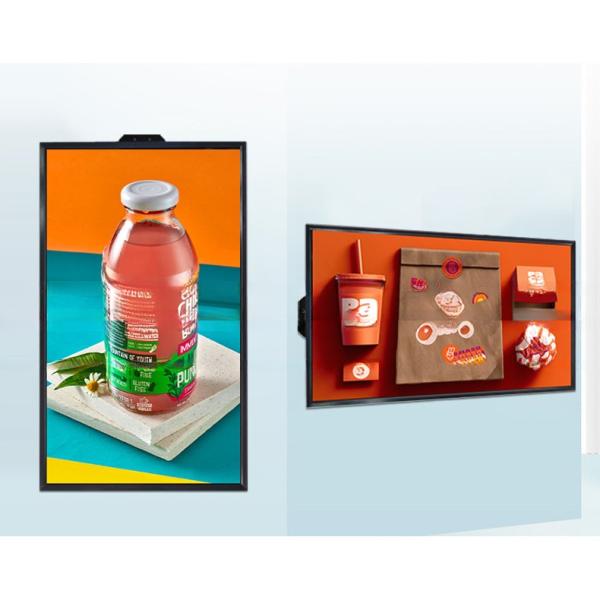 Quality 4K UHD 86" inch LCD LED TFT high brightness display screen monitor for advertising signage with auto dimming function wholesale