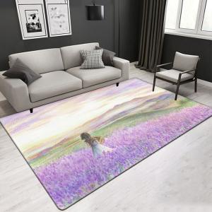 Cheap Customized size and pattern living room center large area rug office carpet Bedroom area rug Polyester fibers for sale