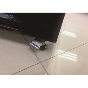 Electric 2 Door Upright Commercial Fridge LOW - E Glass Customized Size