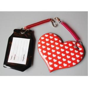 Daily Use Beautiful PVC Luggage Tag Custom For Bags Cases PVLT-008