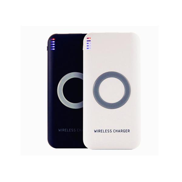 White Magnetic Wireless Power Bank Portable Quick Charge 10000mAh