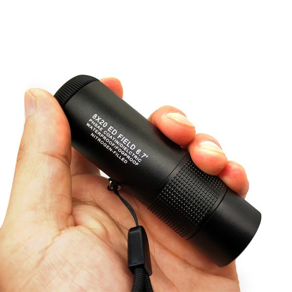 Quality Shockproof 8x20 Monocular Telescope With Hand Strap wholesale