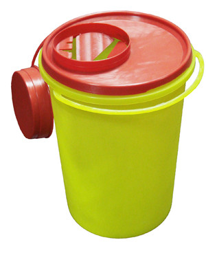 Quality Plastic Medical Sharps Container Syringe Needle Waste Disposal Containers Box wholesale