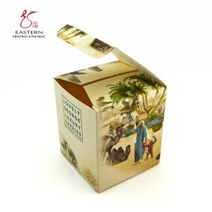 Eastern Luxury Candle Boxes , Candle Paper Box Pantone Printing