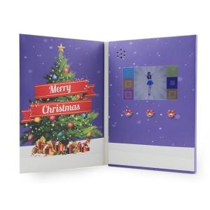 2017 Customized printing 7inch lcd screen video brochure for advertising