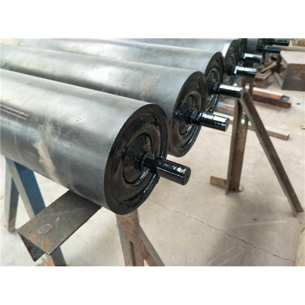 Quality Rubber Coated 89mm 165mm Belt Conveyor Rollers Aging Resistance wholesale