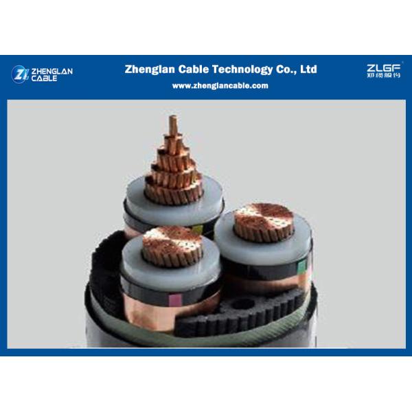 Quality 18/30KV Medium Voltage 3 Core Power Cable Insulated Cable IEC 60502/60228 wholesale