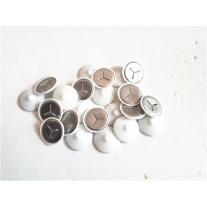 Stainless Steel Self Locking Washer With White Plastic Cap For Fixing 12Ga Pin