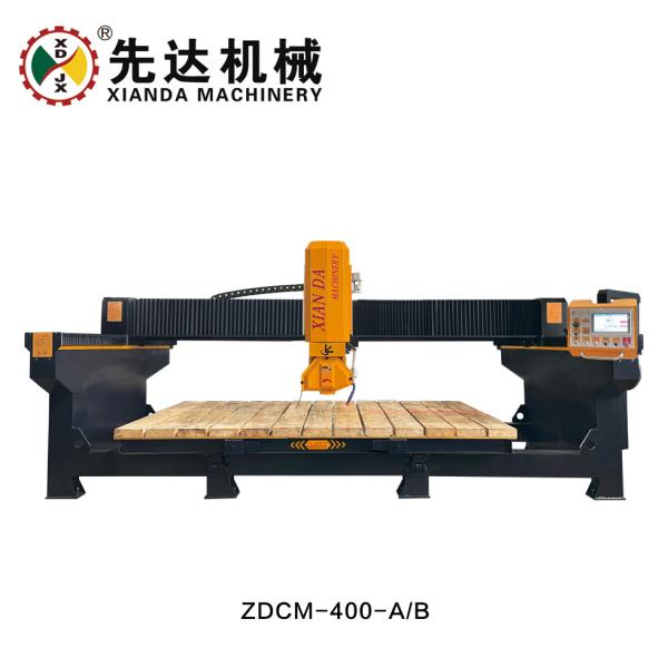 300-400mm Blade Diameter Monoblock Bridge Cutting Machine with Worktable Tilting