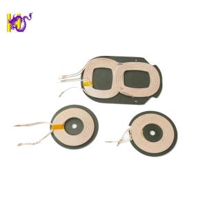 Air Induction Qi Ferrite Core Coil Sheet Wireless Charging Coil Double Layer