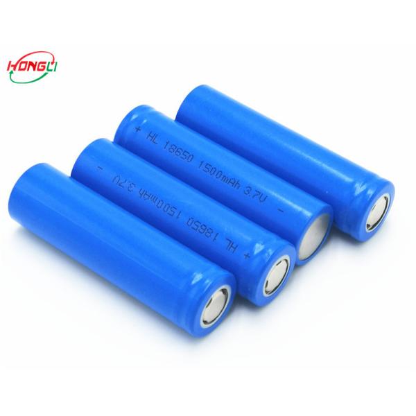 Full Capacity 1500mah Lithium Ion Battery , Small 3.7 V Rechargeable Battery Rapidly Charged