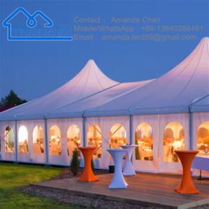 Outdoor Custom Event Marquee Tent With PVC Cover For Wedding, Party, Event,