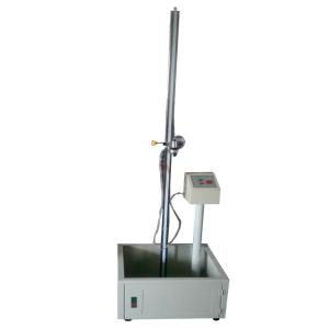 Adjustable Height Drop Ball Impact Tester Plastic Impact Testing Machine 2.5KW