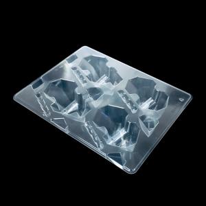 Cheap Transparent PET Turnover Plastic Packaging Blister Tray for Automobile Components Direct for sale