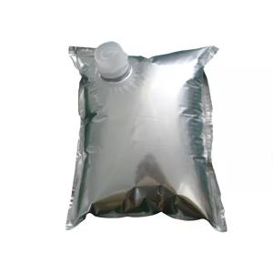 Coke Syrup 2L Aseptic Liquid Plastic Bag Wine Packaging Bag With Spigot In Box