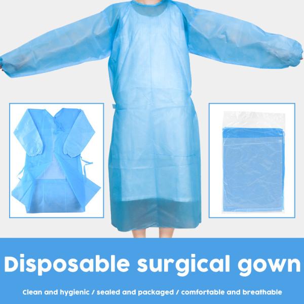 Quality Wholesale Non Medical Disposable Breathable Isolation Gown With Long Sleeves wholesale