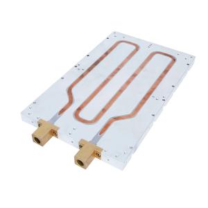 Semiconductor Aluminum Water Cooling Block Custom Liquid Cold Plate CPU Water