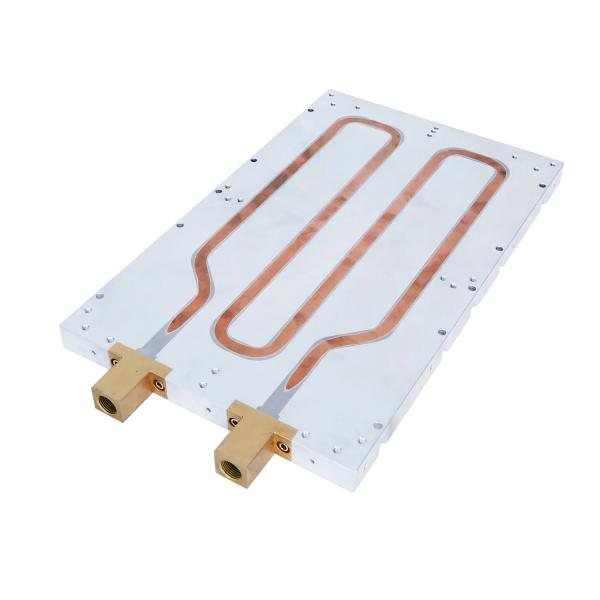 Semiconductor Aluminum Water Cooling Block Custom Liquid Cold Plate CPU Water