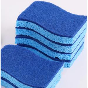 High Absorbency Cellulose Scouring Pad - Deep Clean Scrubbing Kitchen Sponge