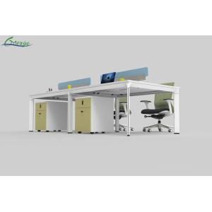 Lockable Drawers Office Workstation Of Open Space for Secure Storage Solutions