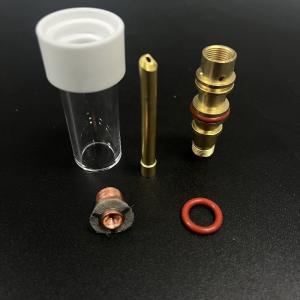 Wp17/18/26 Tig Welding Torch Clear Nozzle Kit Integrated Type L 47 1.6 for Glass