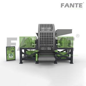 Automatic Tire Shredders Waste Tyre & Scrap Car Tire Recycling Machine