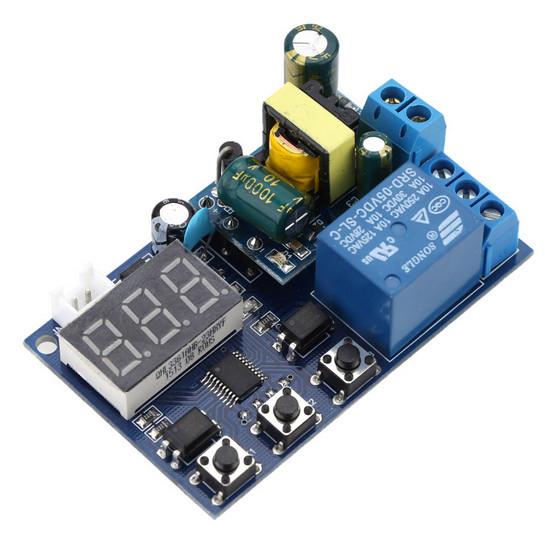 Delay Time Switch Kampa AC 110V 220V Converter Program Switch Self-lock Relay
