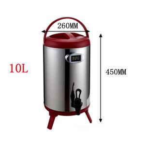 China Commercial Milk Tea Equipment 304 Stainless Steel Insulated Barrel With Tap on sale