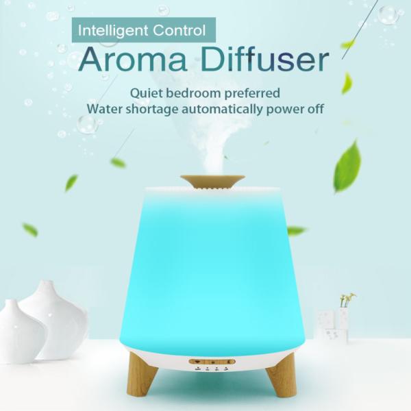 Quality 300ml Smart Bluetooth Speaker Diffusers for Essential Oils Cool Mist Humidifier Aroma Essential Oil Diffuser wholesale