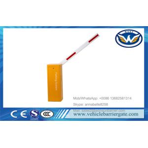 Two Fencing Automatic Parking Barriers Vehicle Access DZ-130 Boom Gate Yellow