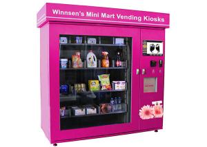 Cheap CE Auto Self Service Mini Mart Vending Machine , Network Remote Control Kiosk Systems for sale