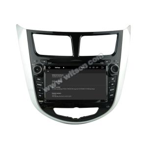 7" Screen OEM Style with DVD Deck For Hyundai Solaris Verna Accent 2009-2016