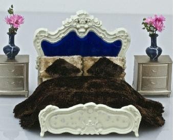 European style bed-1:25scale model bed,model furniture, model stuffs,G scale