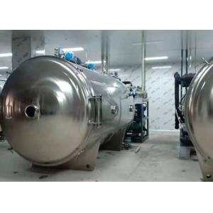 Remote Control Industrial Vegetable Freeze Dryer 50Kg/batch