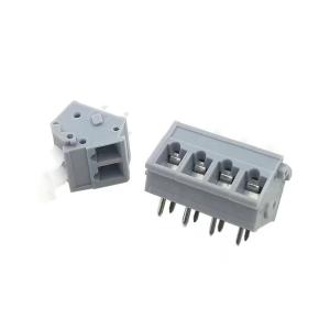 PCB Screwless Spring Wire Terminal Block HQ243-5.0mm Pitch