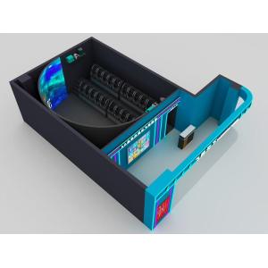 VR Dome Cinema 4D 9D Flying Theater with CE Rohs Certification