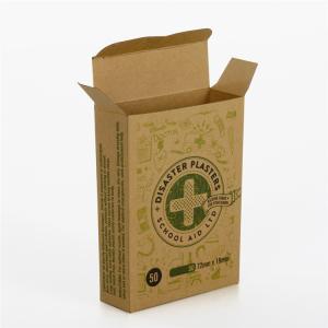 Cheap Kraft Paper Pharmaceutical Packaging Box Eco Friendly Custom Design for sale