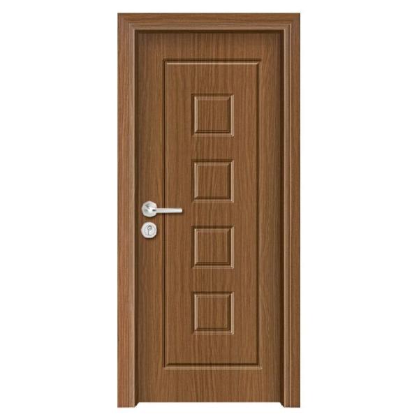 Quality AB-GM8018 PVC MDF interior door wholesale