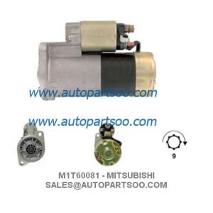 M1T60081 M1T60381 - MITSUBISHI Starter Motor 12V 1.2KW 9T MOTORES DE ARRANQUE