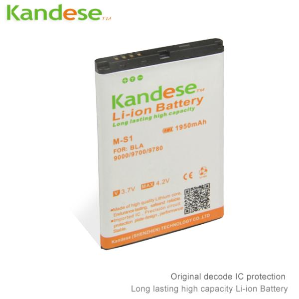 Popular Factory Repalcement Cell Phone Battery 1950mAh Capacity For Blackberry M