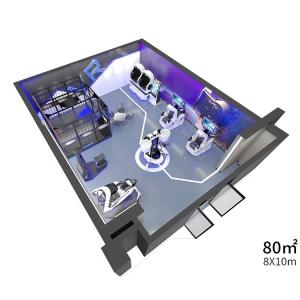 China Commercial VR Theme Park 220V / 380V 20-500 Square Meter Design on sale