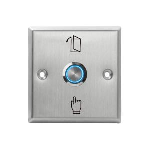 LED Indicator Push to Exit Button for Electric Lock with strong S / S Panel