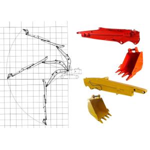 Telescopic Arm Telescopic Boom Arm Excavator Sliding Arm