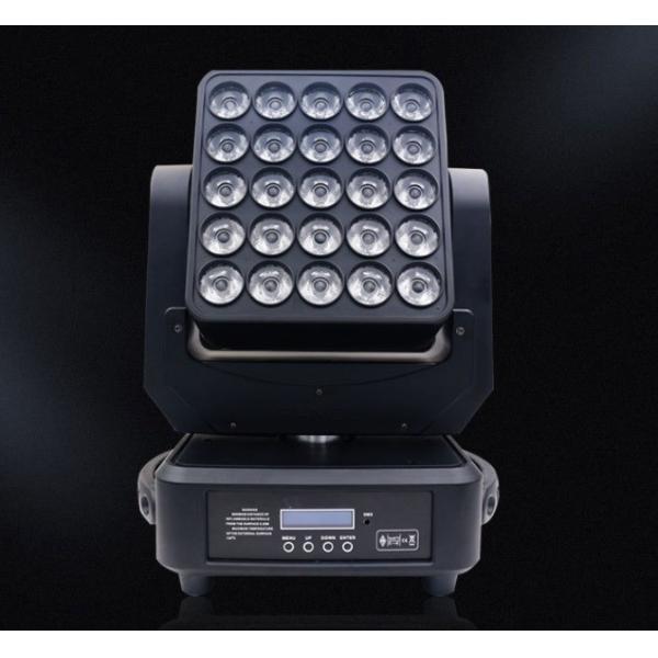 4 In 1 LED Beam Wash Light 25pcs 15 80 RGBW 8 Colors 8 Patterns Mini Laser 100