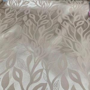 Cheap 5075polyester Spandex Weft Stretch Jacquard Satin Fabric for sale