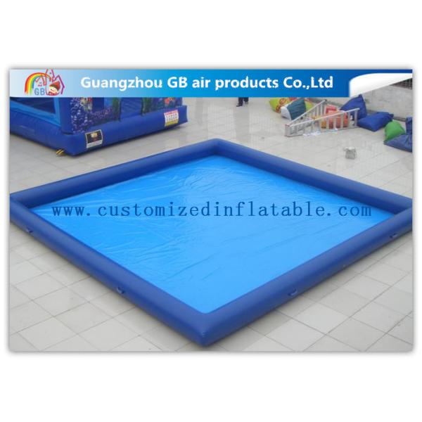 Rectangular Inflatable Swimming Pool Above Ground , Backyard Inflatable Pool For
